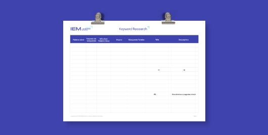 Keyword research