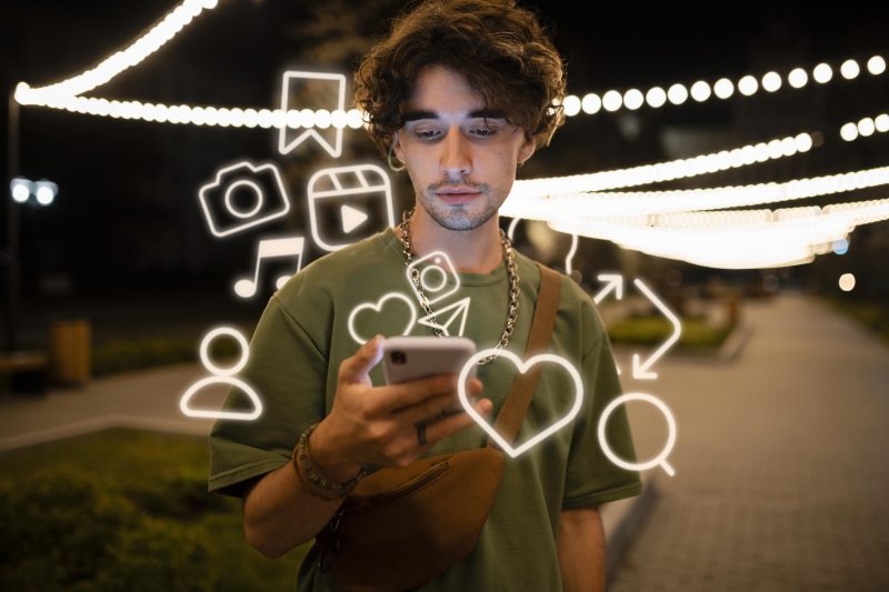 Uso de redes sociales