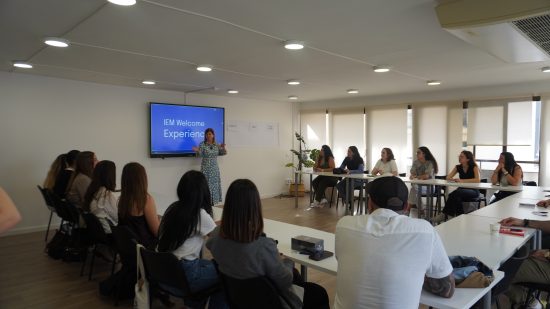 Intervención de Carmen Tarín, directora general de IEM.